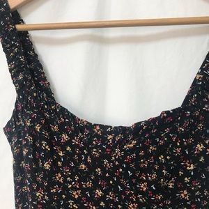 Zara floral slit summer dress 💐